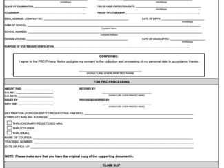 prc stateboard verification slip - apostille pinoy