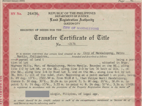 Land Title Verification in the Philippines: Why You Shouldn’t Skip